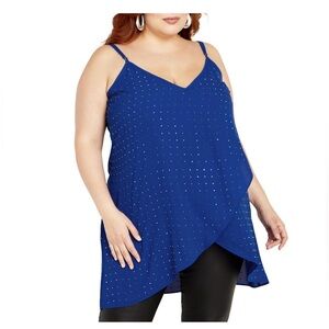 City Chic dressy tank top